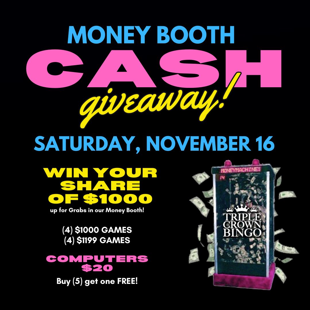 Money Booth Giveaway